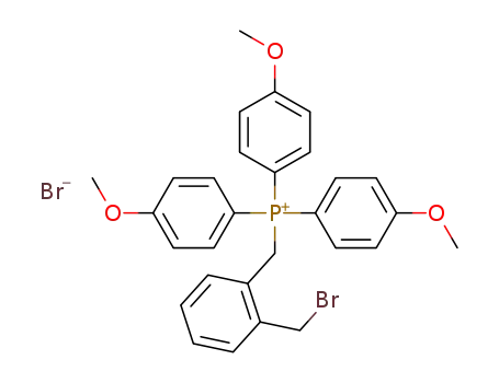 (2-(bromomethyl)benzyl)tris(4-methoxyphenyl)phosphonium bromide