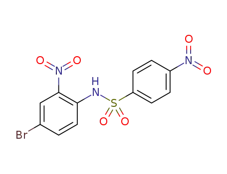 4-nitro-N-(4-bromo-2-nitrophenyl)benzenesulfonamide