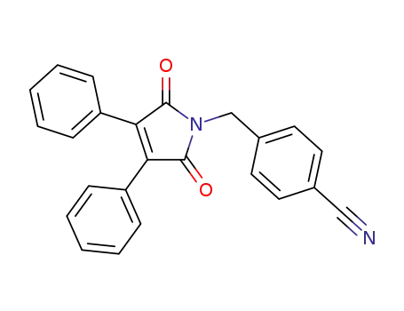 1-(4-cyanobenzyl)-3,4-diphenyl-1H-pyrrole-2,5-dione