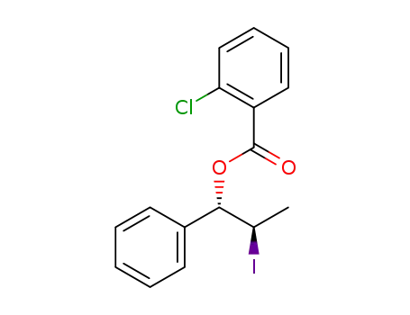 (1S, 2R) 2-iodo-1-phenylpropyl 2-chlorobenzoate