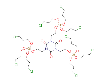 tris[2-tris(3-chloropropoxy)silanyloxyethyl]isocyanurate