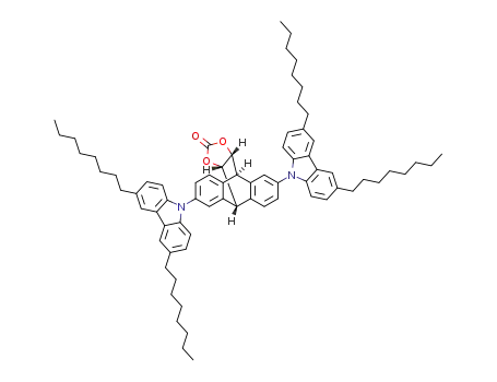 2,6-bis(3,6-dioctyl-9H-carbazol-9-yl)-9,10-[4,5]epidioxoloanthracen-13-one