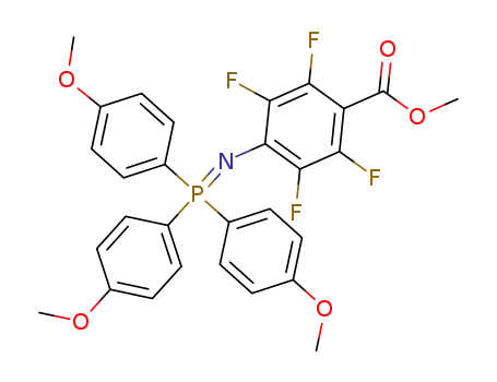 methyl 2,3,5,6-tetrafluoro-4-((tris(4-methoxyphenyl)-λ5-phosphanylidene)amino)benzoate