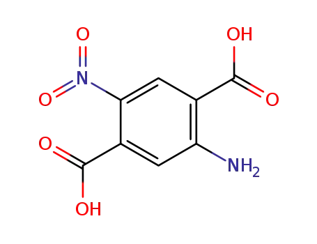 Molecular Structure of 115705-50-5 (1,4-Benzenedicarboxylic acid, 2-amino-5-nitro-)