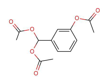 Methanediol,[3-(acetyloxy)phenyl]-, 1,1-diacetate cas  6339-75-9