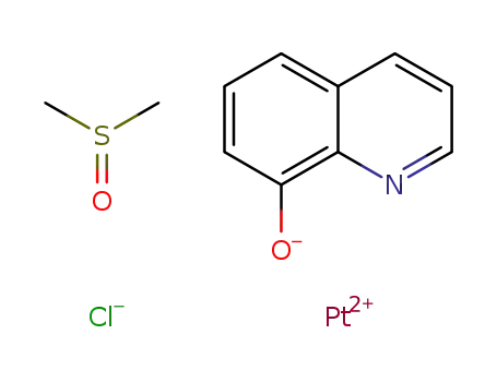 PtCl(8-O-quinoline)(dmso)