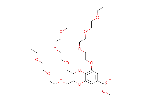 ethyl-3,4,5-tri{2-[2-(2-ethoxyethoxy)ethoxy]ethoxy}benzoate