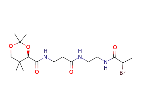 2-bromopropionylamino(dethia)pantetheine acetonide