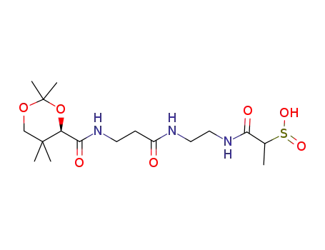 2-sulfinatepropionylamino(dethia)pantetheine acetonide