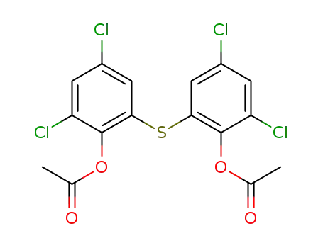bis-(2-acetoxy-3,5-dichloro-phenyl)-sulfide