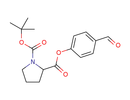 1-(tert-butyl) 2-(4-formylphenyl)pyrrolidine-1,2-dicarboxylate