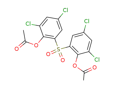 bis-(2-acetoxy-3,5-dichloro-phenyl)-sulfone