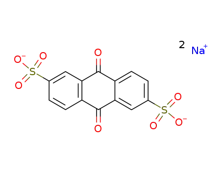 Molecular Structure of 853-68-9 (Anthraquinone-2,6-disulfonic acid disodium salt)