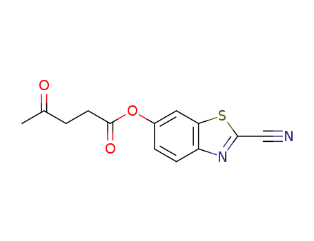 2-cyanobenzo[d]thiazol-6-yl 4-oxopentanoate