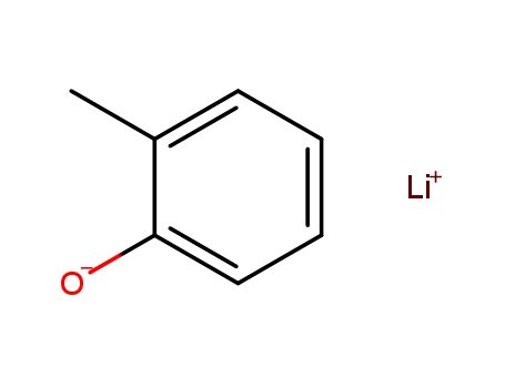 Molecular Structure of 83859-26-1 (Phenol, 2-methyl-, lithium salt)