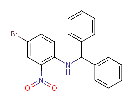 N-benzhydryl-4-bromo-2-nitroaniline