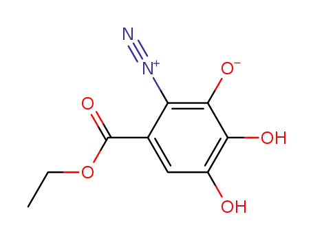 6-ethoxycarbonyl-2,3,4-trihydroxy-benzenediazonium-betaine