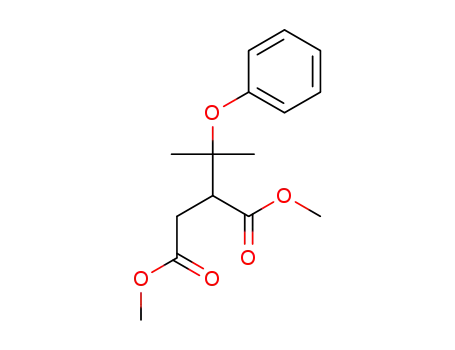dimethyl 2-(2-phenoxypropan-2-yl)succinate