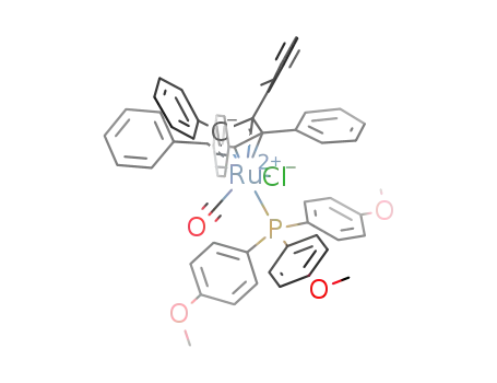 carbonyl(chloro)(tris(4-methoxyphenyl)phosphine-κP)(η5-pentaphenylcyclopentadienyl)ruthenium(II)