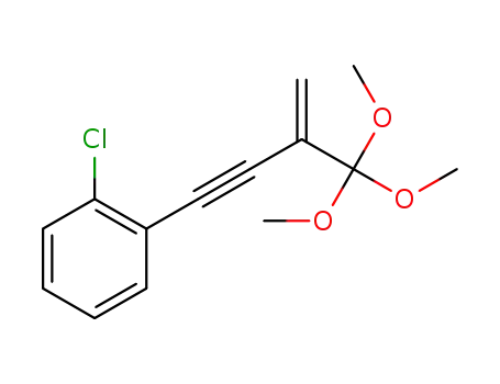1-chloro-2-(3-(trimethoxymethyl)but-3-en-1-yn-1-yl)benzene