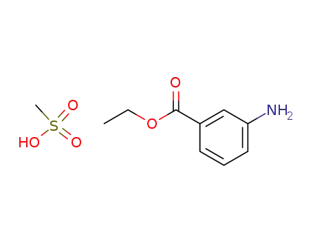 Ethyl 3-aminobenzoate methanesulfonic acid salt