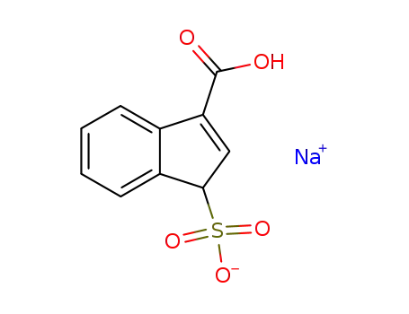 1-sulfo-indene-3-carboxylic acid ; sodium-salt