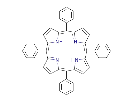 Molecular Structure of 917-23-7 (Tetraphenylporphyrin)