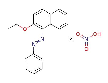 2-ethoxy-1-phenylazo-naphthalene; dinitrate