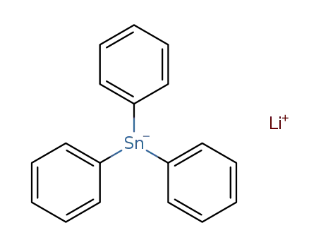 Molecular Structure of 4167-90-2 (Lithium, (triphenylstannyl)-)