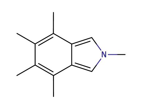 Molecular Structure of 126134-14-3 (2H-Isoindole, 2,4,5,6,7-pentamethyl-)
