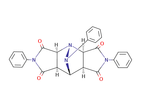 7-phenyl-1,7-diaza-bicyclo<2.2.1>heptane-exo-2,3-exo-5,6-tetracarboxylic acid bisphenylimide