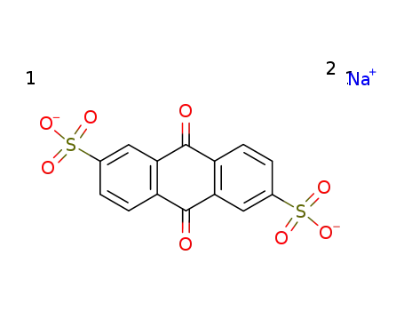 9,10-anthraquinol-2,6-disodium sulphonate cation radical