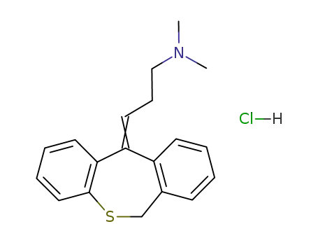 11-(3-Dimethylaminopropylidene)-6,11-dihydrodibenzo(b,e)thiepine hydrochloride