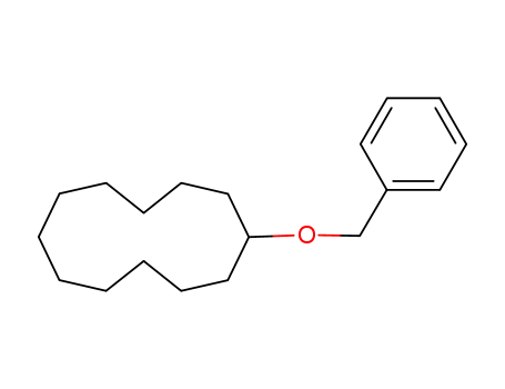 Molecular Structure of 121758-10-9 (Cyclododecane, (phenylmethoxy)-)