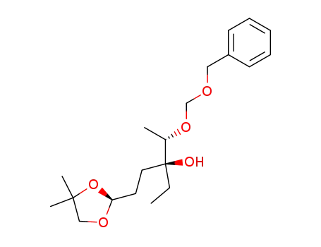 (3S,4S)-4-Benzyloxymethoxy-1-((S)-4,4-dimethyl-[1,3]dioxolan-2-yl)-3-ethyl-pentan-3-ol