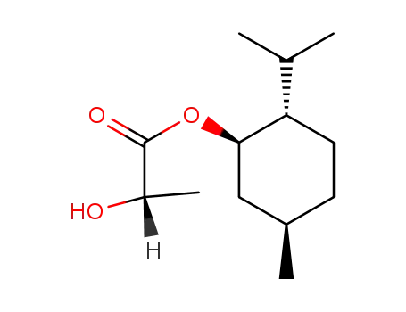 Molecular Structure of 61597-98-6 (L-Menthyl lactate)