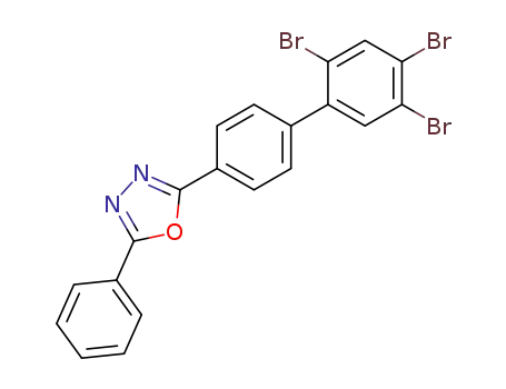 2-(2',4',5'-tribromobiphenyl-4-yl)-5-phenyl-1,3,4-oxadiazole