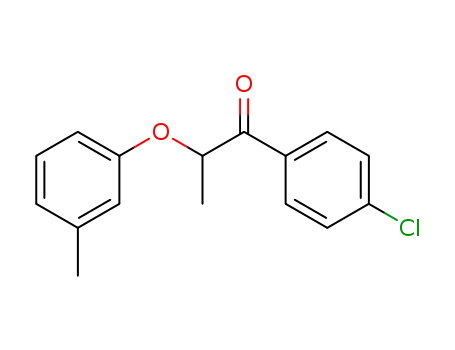 1-(4-Chloro-phenyl)-2-m-tolyloxy-propan-1-one