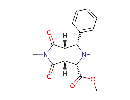 (1RS,3SR,3aRS,6aSR)-methyl 5-methyl-4,6-dioxo-3-phenyloctahydropyrrolo[3,4-c]pyrrole-1-carboxylate
