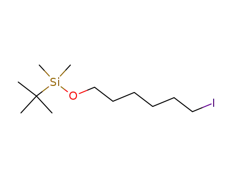 Molecular Structure of 103483-32-5 (Silane, (1,1-dimethylethyl)[(6-iodohexyl)oxy]dimethyl-)