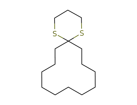 Molecular Structure of 60719-91-7 (1,5-Dithiaspiro[5.11]heptadecane)