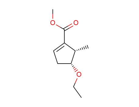 Methyl (4α,5α)-4-ethoxy-5-methylcyclopent-1-ene-1-carboxylate