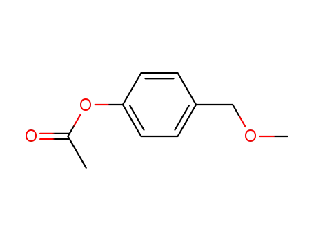 Molecular Structure of 38177-36-5 (Phenol, 4-(methoxymethyl)-, acetate)