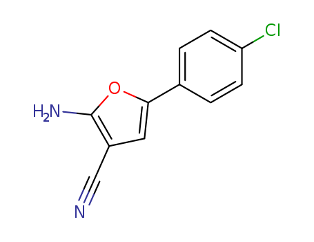 2-AMINO-5-(4-CHLORO-PHENYL)-FURAN-3-CARBONITRILE