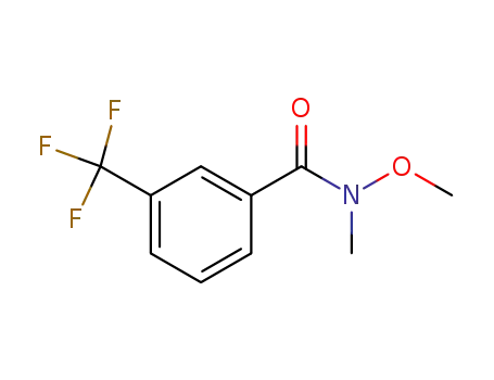 N-Methoxy-N-methyl-3-(trifluoromethyl)benzenecarboxamide 116332-62-8