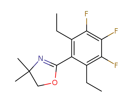 2-(2,6-diethyl-F-phenyl)-4,4-dimethyl-2-oxazoline