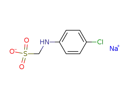 Molecular Structure of 28141-44-8 ([(4-chlorophenyl)amino]methanesulfonic acid)
