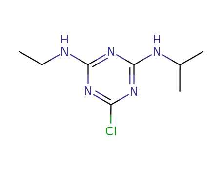 6-chloro-N-ethyl-N'-isopropyl-1,3,5-triazine-2,4-diamine