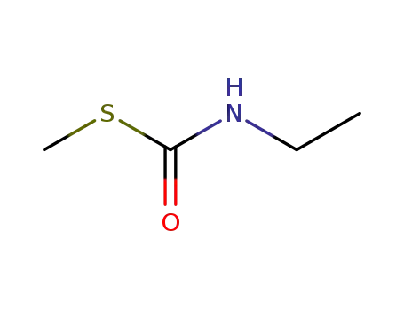 Molecular Structure of 39076-43-2 (S-methyl ethylcarbamothioate)