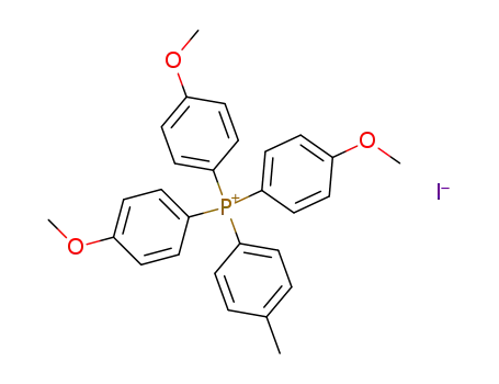 Tris-(4-methoxy-phenyl)-p-tolyl-phosphonium; iodide
